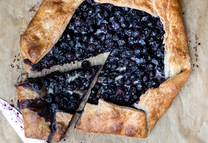 A berry galette