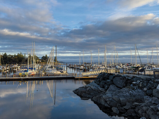 Serenity at the Nanoose Bay marina